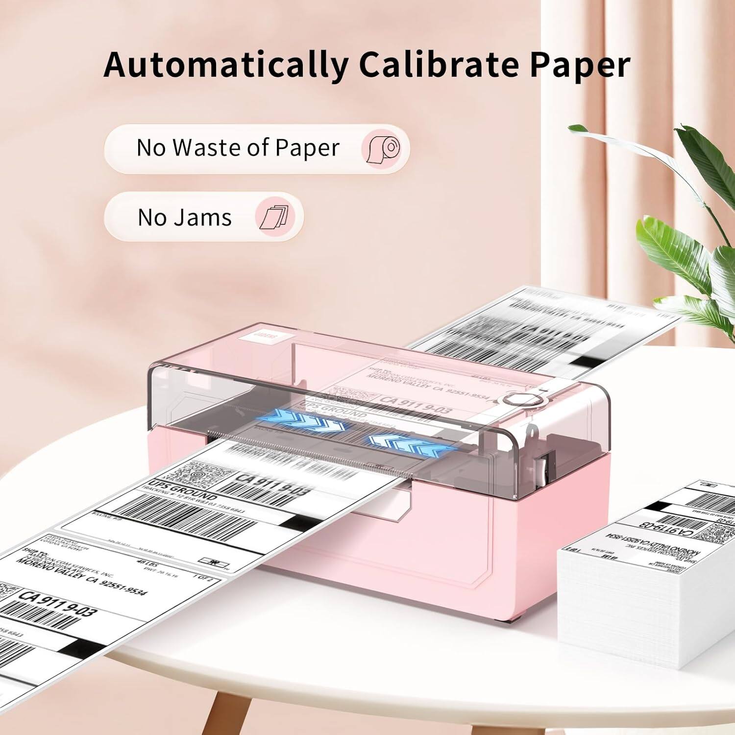 Automatically Calibrate Paper No Waste of Paper No Jams.