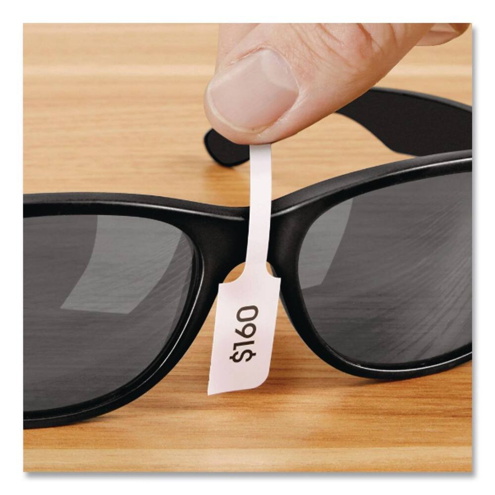 Alt View 1. DYMO - DYMO 30373 LW 0.93 in. x 0.87 in. Price Tag Labels - White (1-Roll) - White.