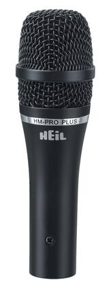 Heil Sound - Handi Mic Pro Plus Small Microphone with Shock Mount, Windscreen and Mic Clip for Vocal and Close-Miking Applications