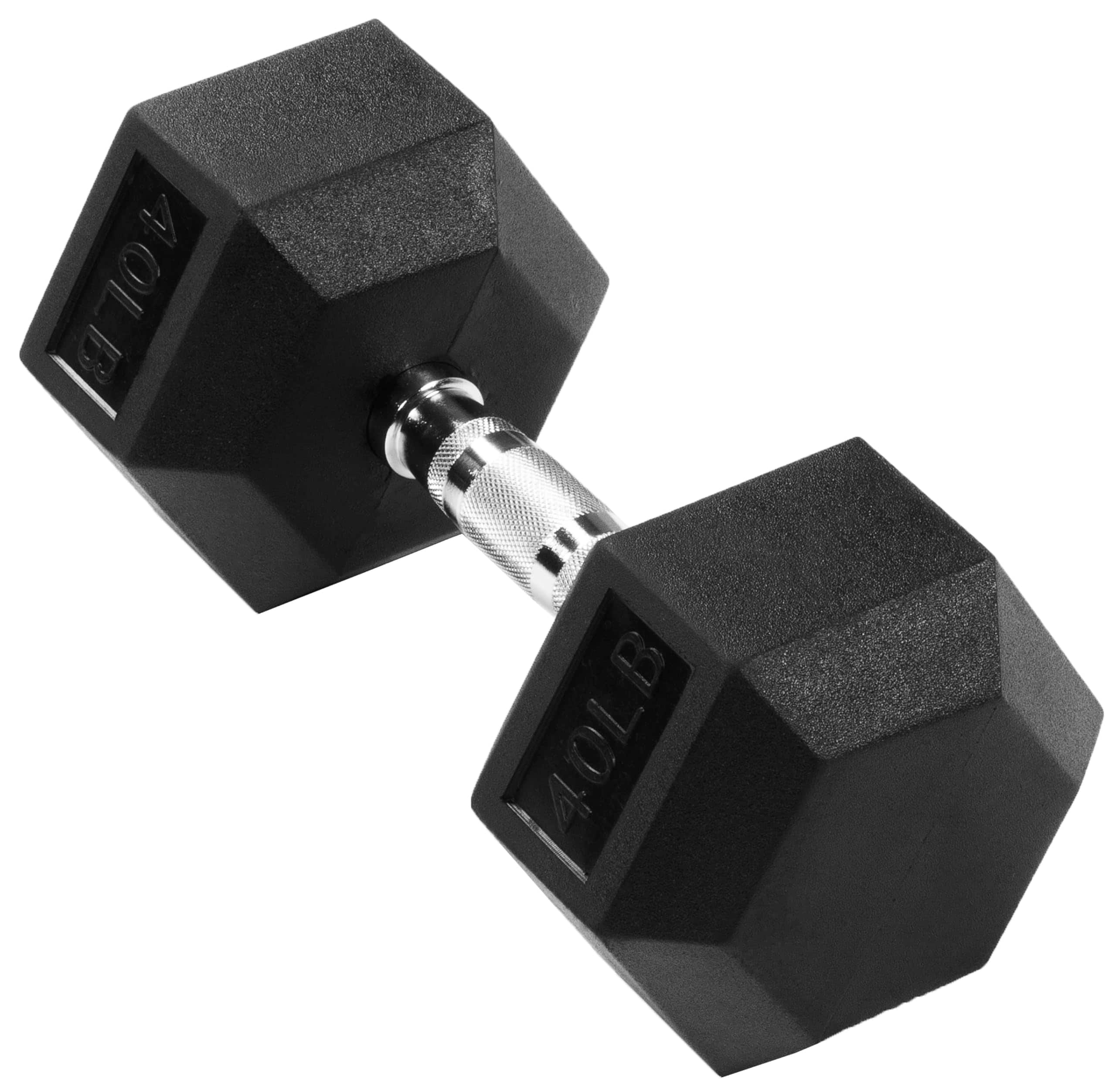 Alchemy Casas - Rubber Hex Dumbbells Weights For Home Gym Workouts Strength Building Fitness p EASY TO USE Designed with user - Black