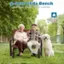 2-Seat Glide Bench: Share Happy Moments with Your Loved One. Weight Capacity: 600 lbs.
