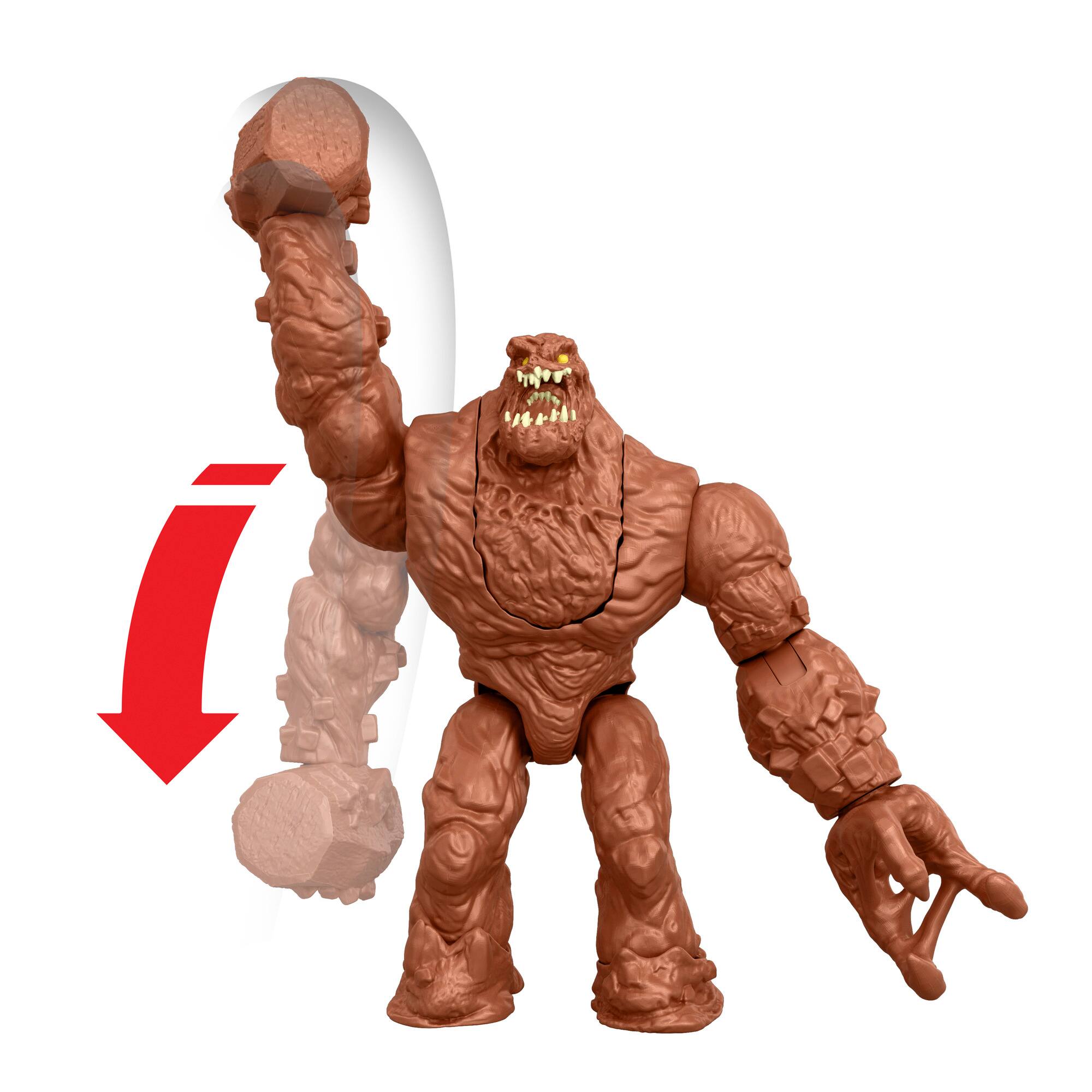 Alt View 4. Mattel - DC 6.5" Batman vs 7.5" Clayface Action Figure (2-Pack).