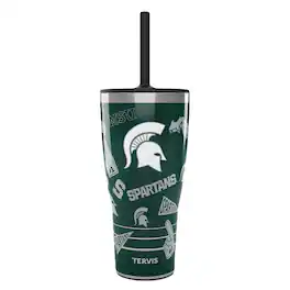 Tervis - Michigan State Spartans 30oz. Swag Tumbler With Straw Lid - Multicolor