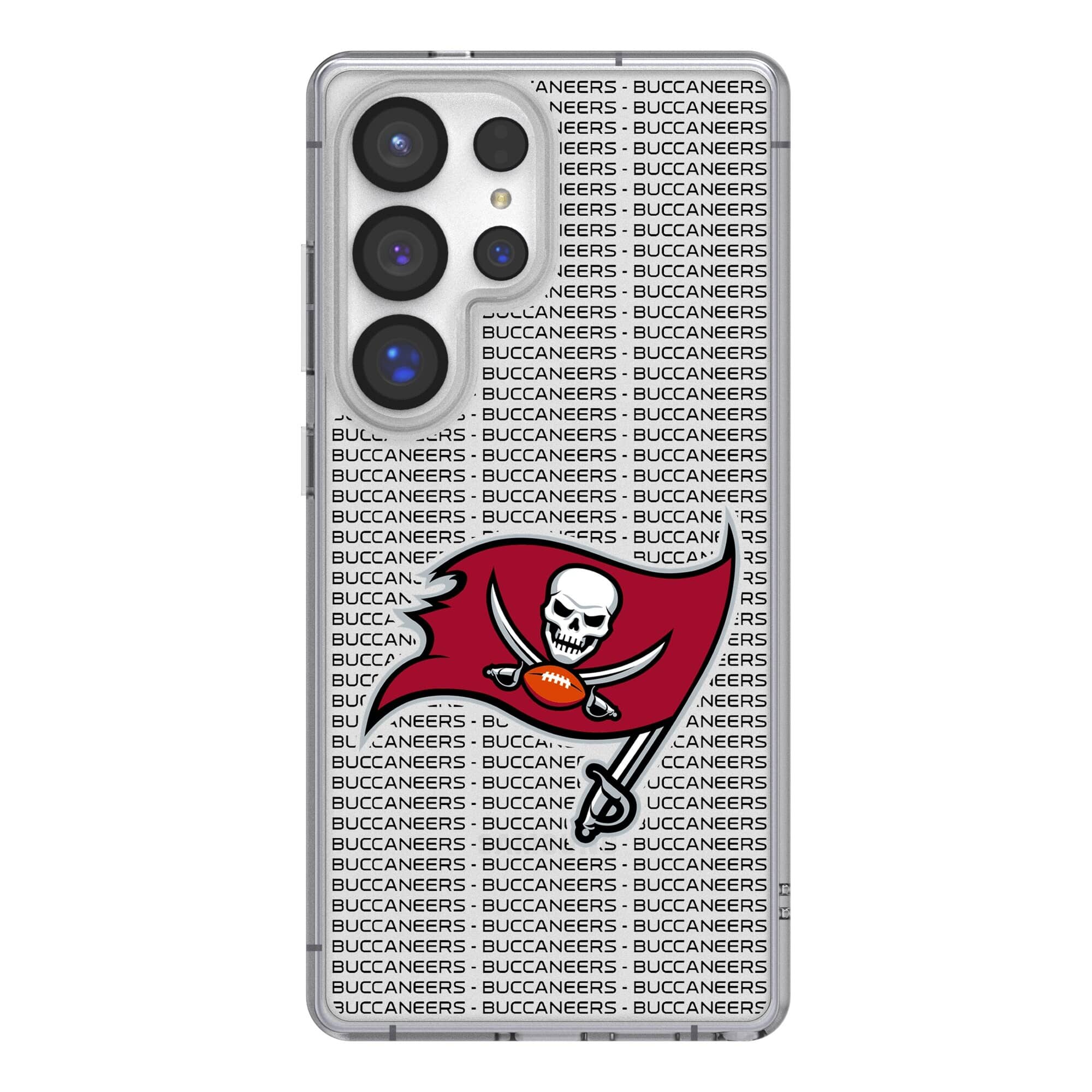Keyscaper - NFL - Tampa Bay Buccaneers Galaxy Clear Text Backdrop Design Case - S24 Plus - Multicolor price history on PriceWatchPro