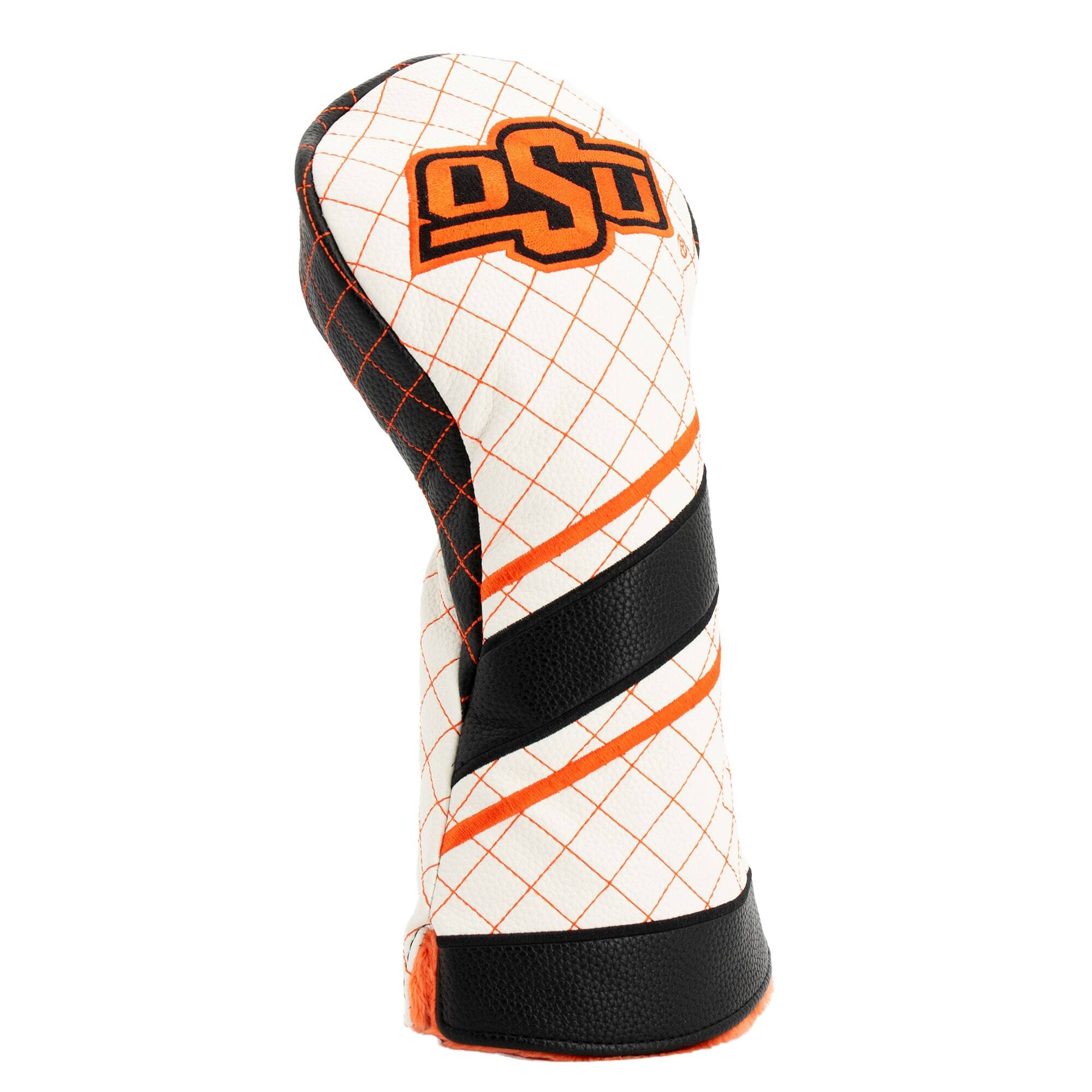 Alt View 2. Team Golf - Oklahoma State Cowboys Striped Quilted Driver Headcover - Multicolor.