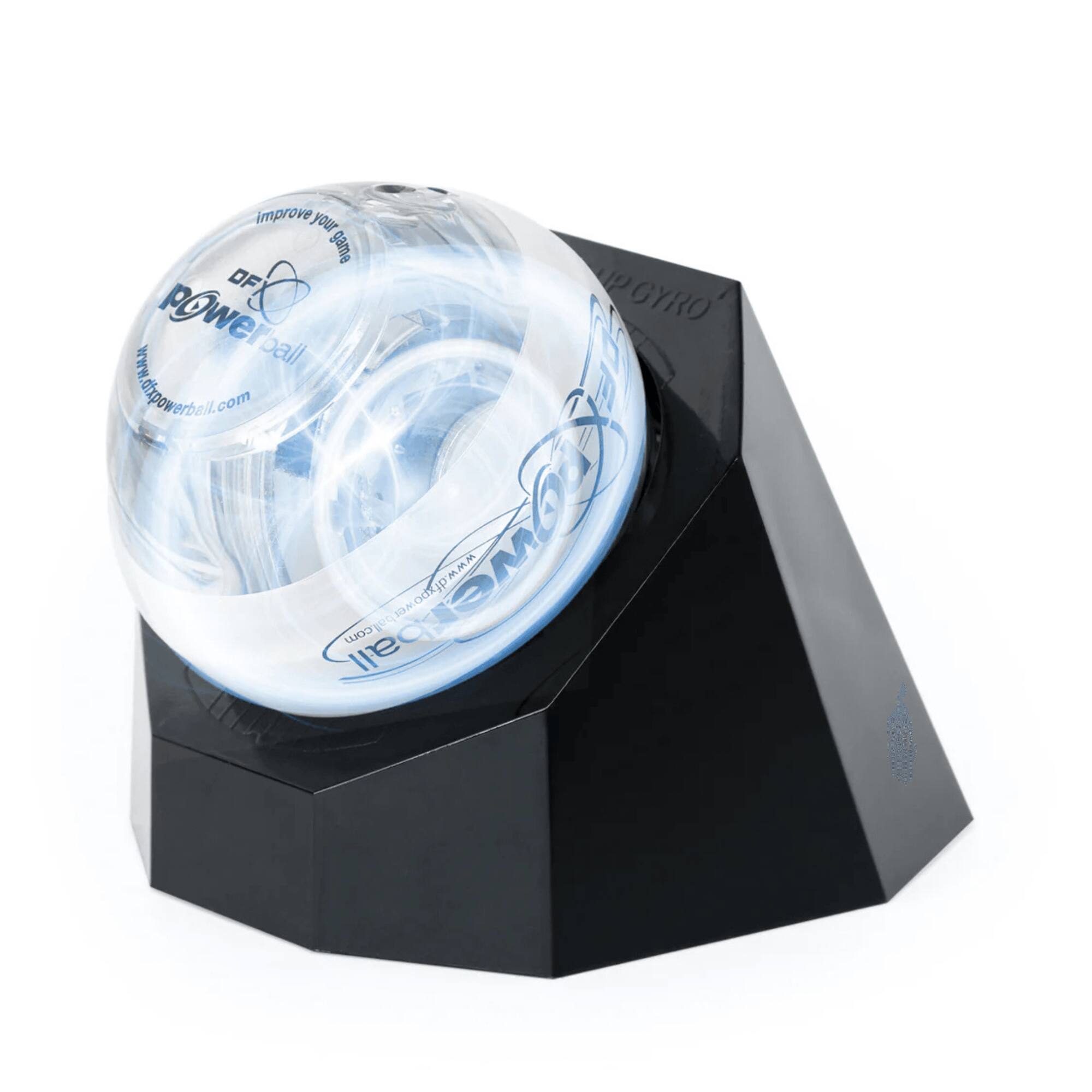 DFX Powerball - Powerball Platinum Edition Resistance Trainer with Powerdock - White