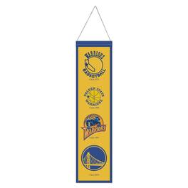 WinCraft - Golden State Warriors 8" x 32" Evolution Banner - Multicolor