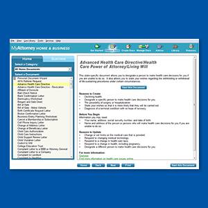 Sure, here is the corrected and grouped text:

---

**MyAttorney HOME & BUSINESS**

**Home Company**

**Advanced Health Care Directive/Health Care Power of Attorney/Living Will**

**Form Name:** Advanced Health Care Directive/Health Care Power of Attorney/Living Will

**Description:** This document allows you to make health care decisions for yourself in the event that you are unable to do so. It includes a living will and a health care power of attorney.

**Instructions:**

- **Reasons for Care:** This document allows you to make health care decisions for yourself in the event that you are unable to do so. It includes a living will and a health care power of attorney.
- **Reasons for Care:** This document allows you to make health care decisions for yourself in the event that you are unable to do so. It includes a living will and a health care power of attorney.
- **Reasons for Care:** This document allows you to make health care decisions for yourself in the event that you are unable to do so. It includes a living will and a health care power of attorney.
- **Reasons for Care:** This document allows you to make health care decisions for yourself in the event that you are unable to do so. It includes a