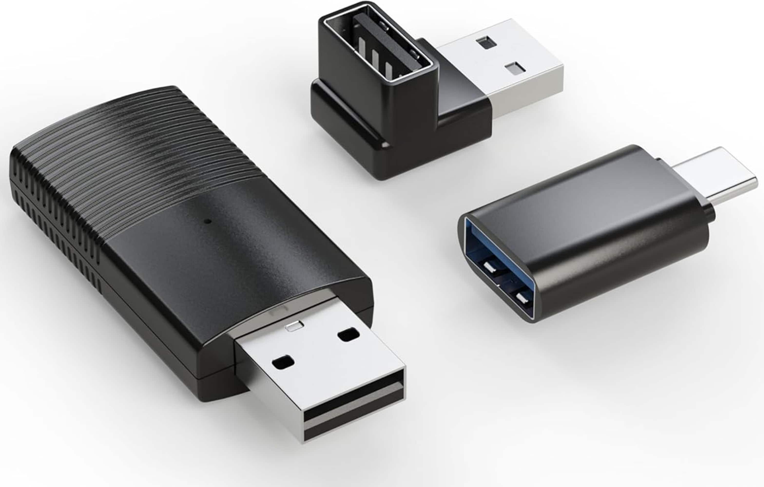 Front. MINIX - Wireless Car Adapter for Apple CarPlay - Black.