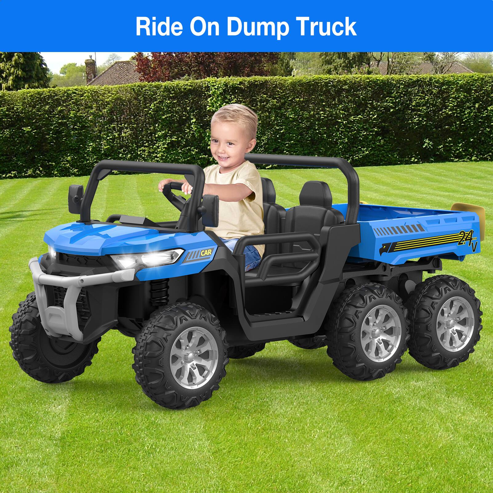 Ride On Dump Truck

CAR 24 V