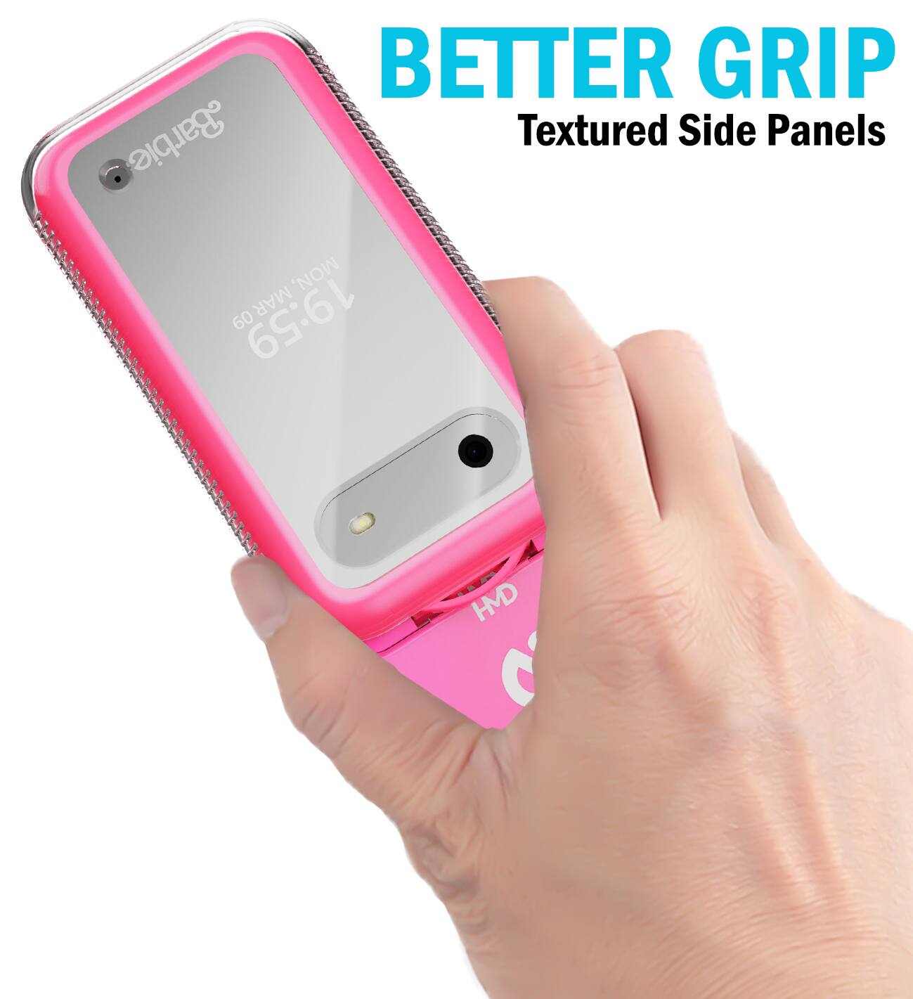 BETTER GRIP Textured Side Panels