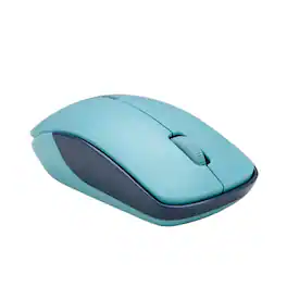 SaharaCase - Wireless Mouse | Smooth Scroll | Comfort Fit | USB & Type C Adapter | Navigate Series - Wireless - Blue/Light Blue