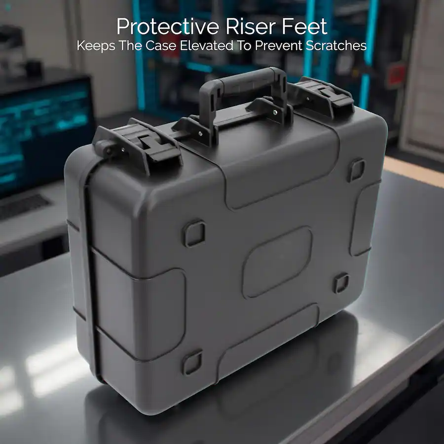 CASEMATIX Hard Shell Portable Projector Case with Customizable Foam ...