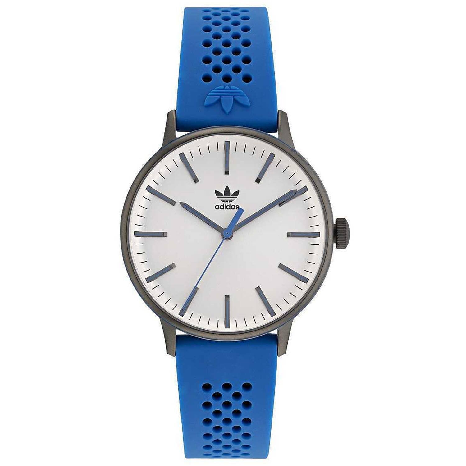 Front. adidas - Adidas Men's Originals Style Code One White Dial Watch - AOSY22019 - White.