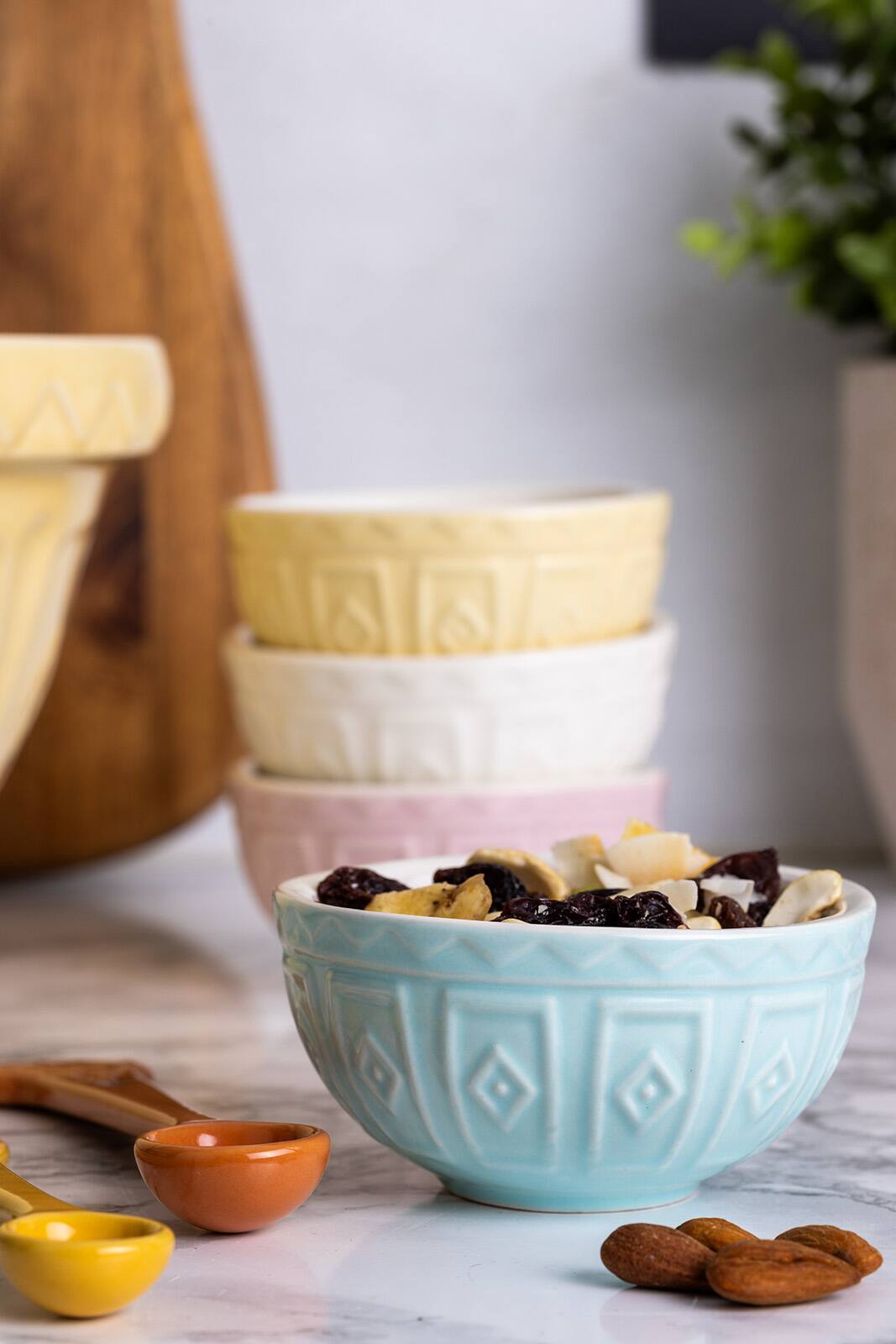 Alt View 6. Mason Cash - Color Mix Mini Prep Bowls, Pastels, Set of 4 - Multicolored.