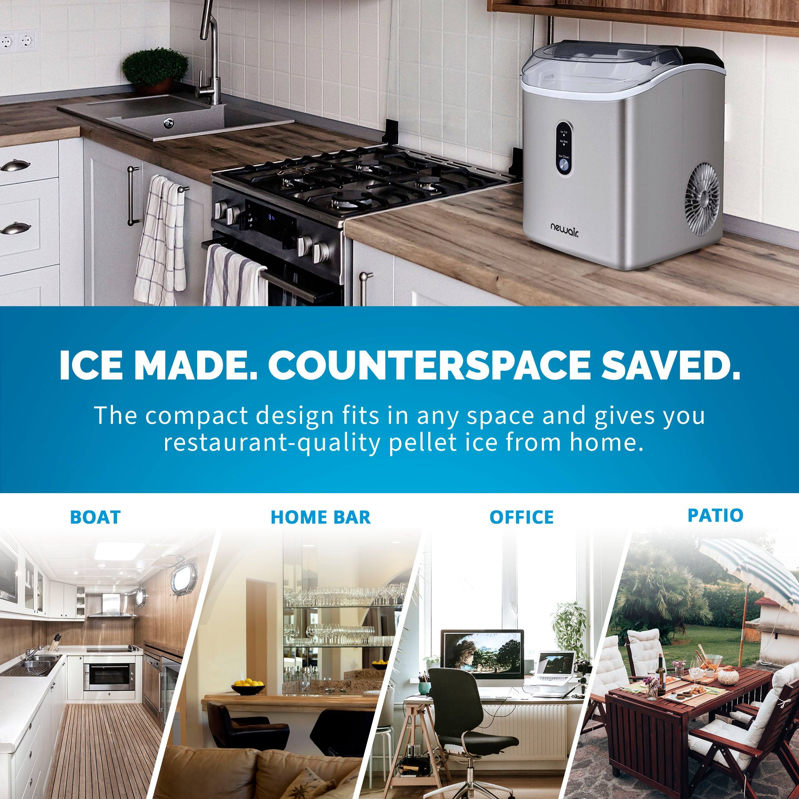 newaik

ICE MADE. COUNTERSPACE SAVED. The compact design fits in any space and gives you restaurant-quality pellet ice from home.

BOAT
HOME BAR
OFFICE
PATIO