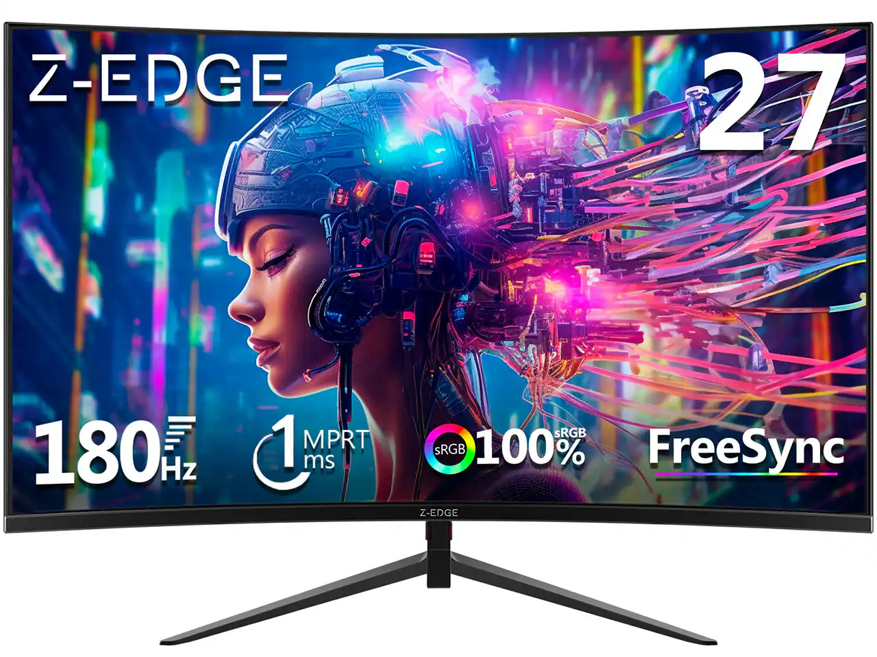 Z-EDGE 27 180 Hz 1 MPRT ms sRGB 100% FreeSync