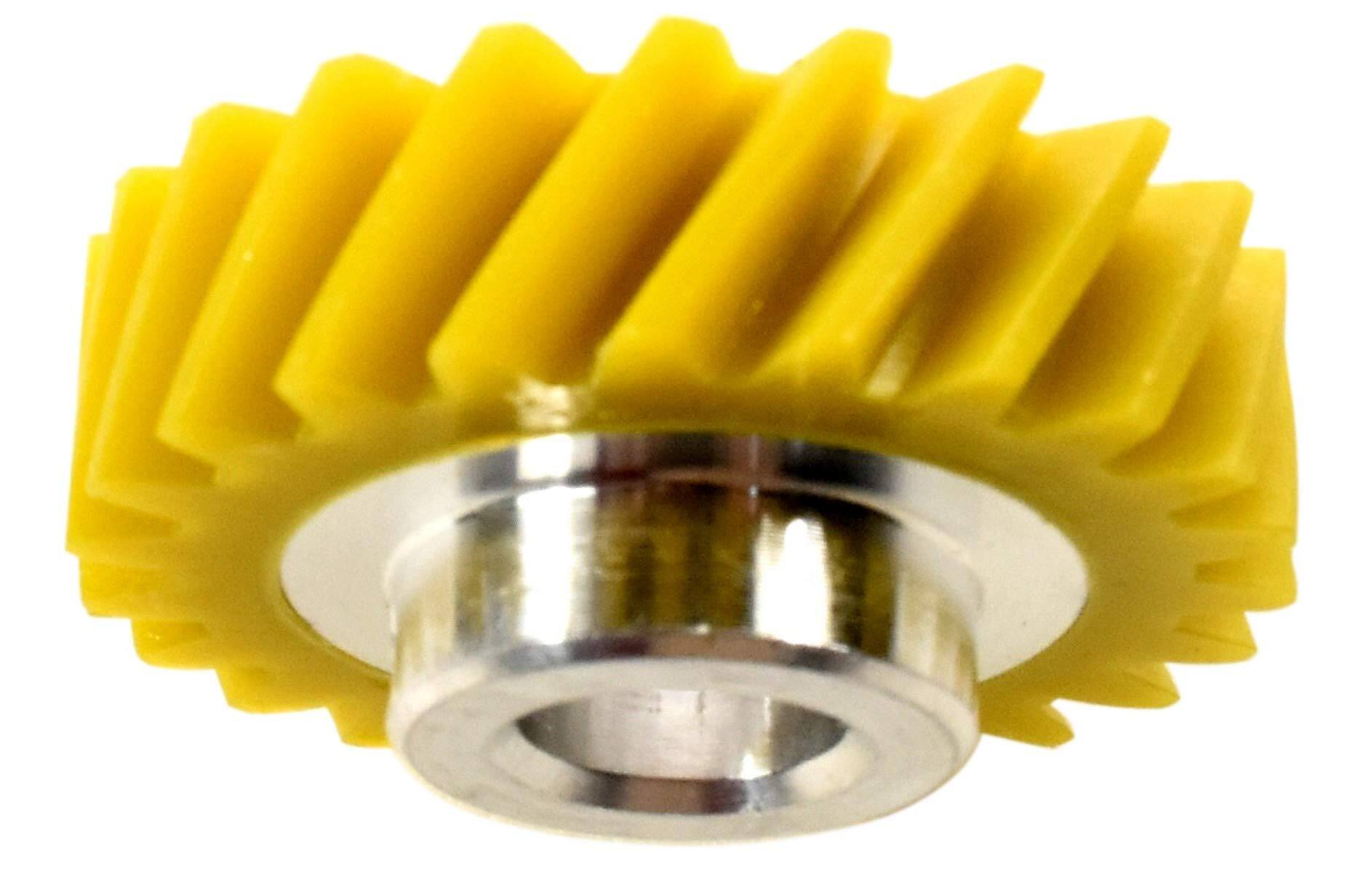 Alt View 1. HQRP - Mixer Worm Gear Replacement W10112253 for KitchenAid Whirlpool Stand Mixer K45SS K5SS KSM90 - Yellow.