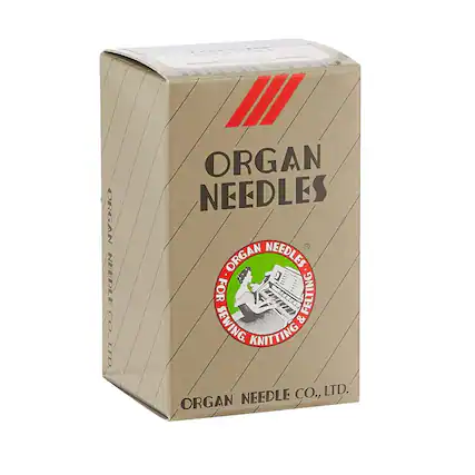 ORGAN NEEDLES
ORGAN NEEDLES CO., LTD.
ORGAN NEEDLES FOR FELTING, SEWING & KNITTING
ORGAN NEEDLE CO., LTD.