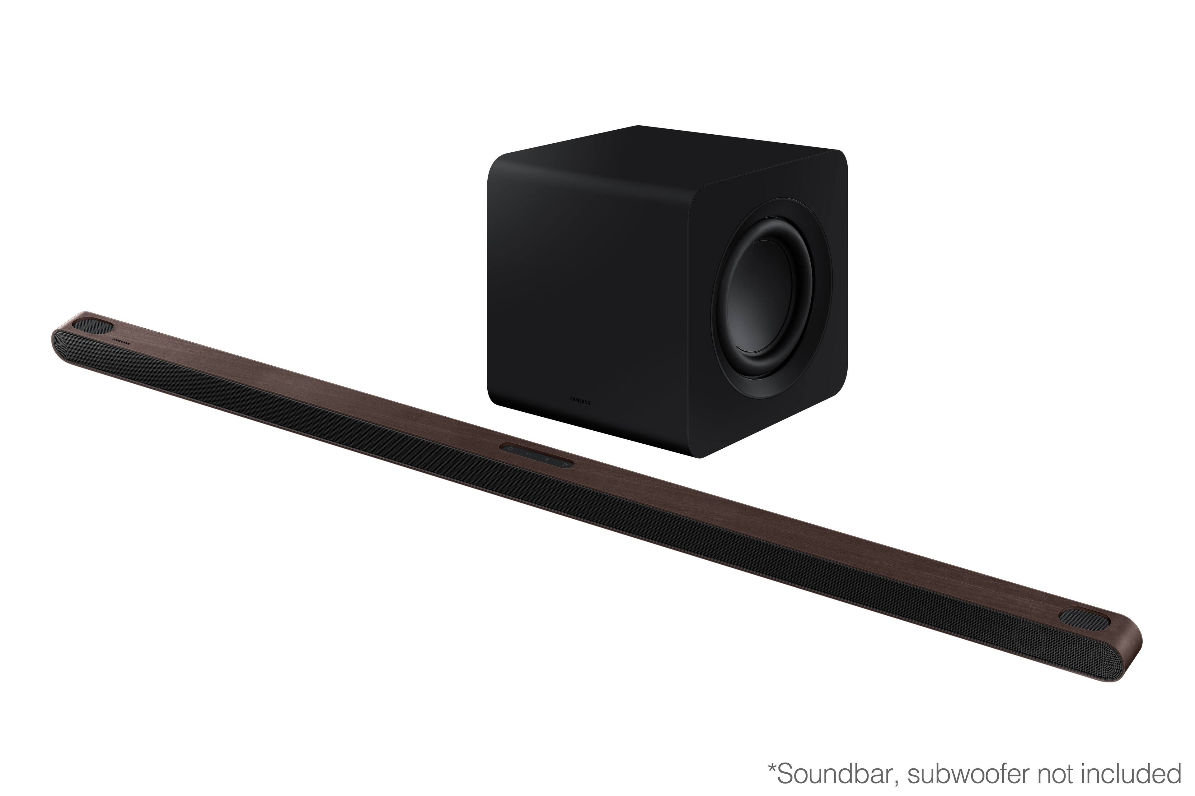 Alt View 16. Samsung - Ultra Slim Soundbar Customizable Bezel - Brown.