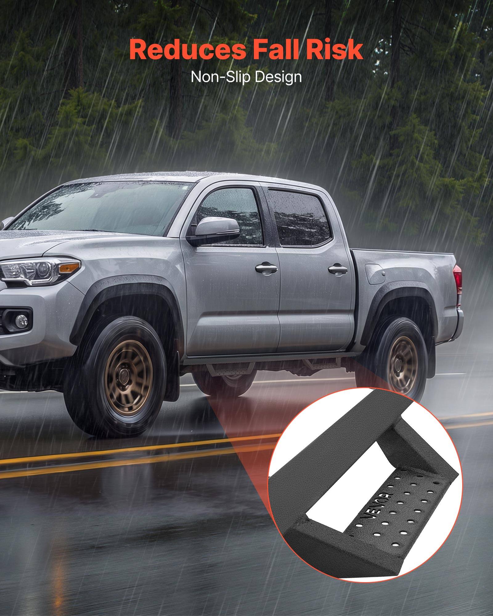 Reduces Fall Risk  
Non-Slip Design