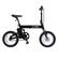 Front. GoTrax - Shift S1 Foldable Ebike w/ 15 mile Max Operating Range and 20 MPH Max Speed - Black.