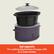 6qt capacity
For cooking big batches of soups, chili or a roast chicken