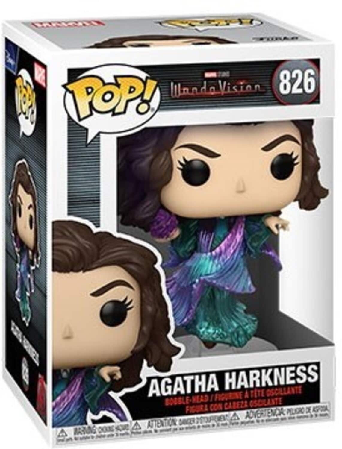 FUNKO POP! MARVEL: WandaVision - Agatha Harkness - COLLECTABLES - Multicolor