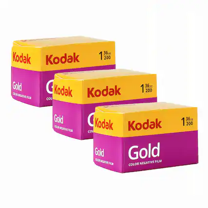 36 EXP Kodak Gold 1 200 COLOR NEGATIVE FILM