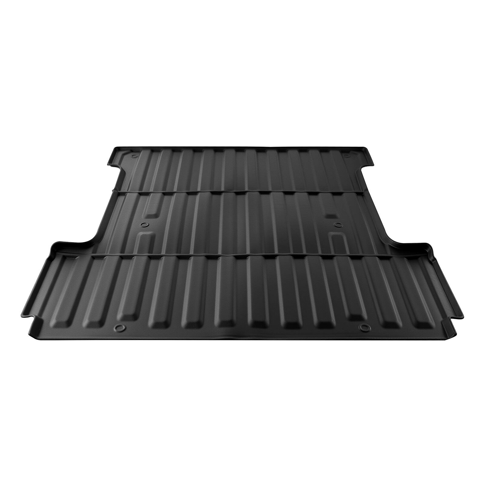 Alt View 5. VEVOR - Truck Bed Mat,TPE,Compatible with 2015-2026 Ford F150 Lightning Bed, Heavy Duty Custom Fit,All Weather Protection Pickup - Black.