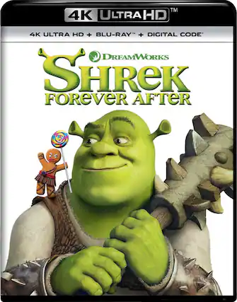 Front. Shrek Forever After - 4K Blu-Ray.