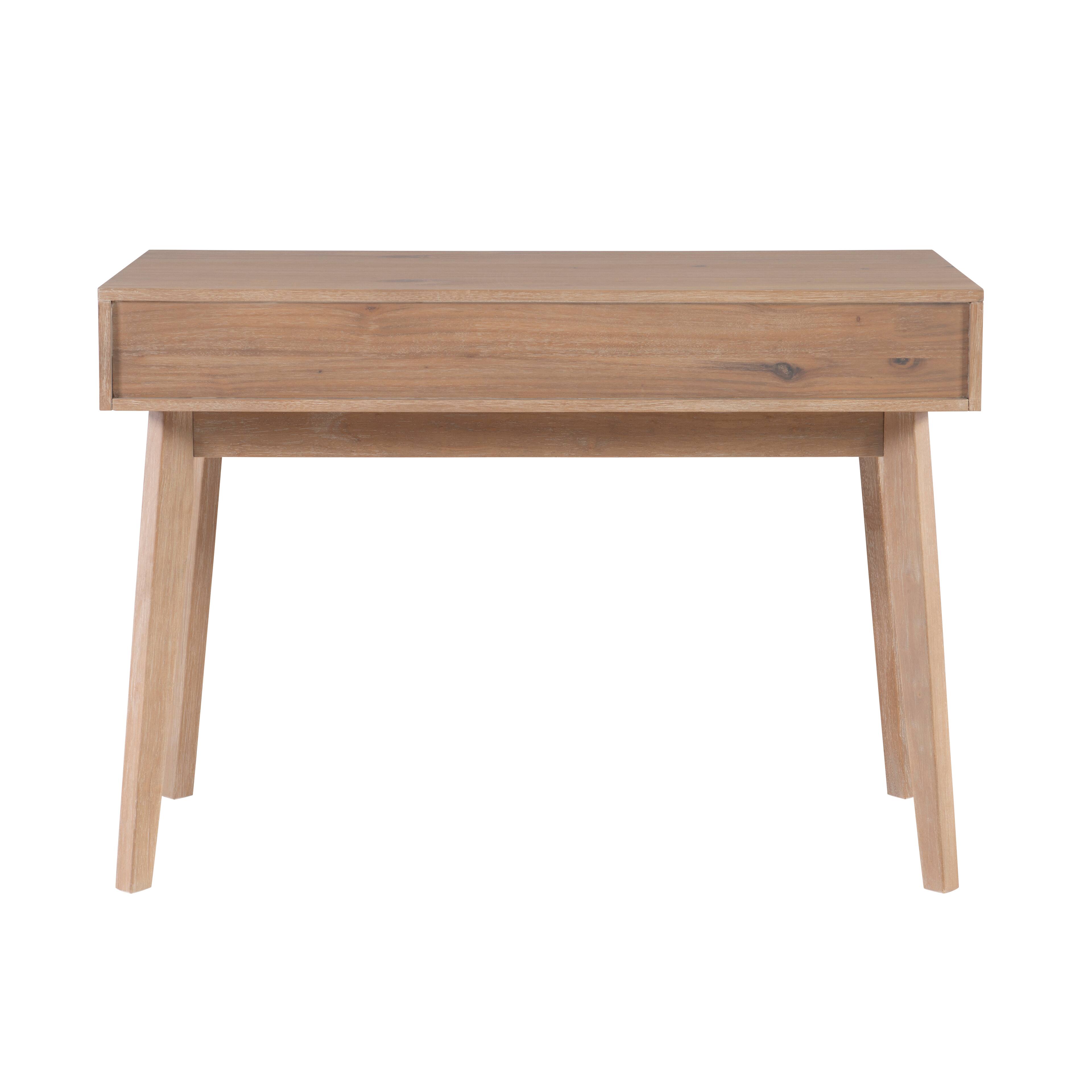 Alt View 12. Linon Home Décor - Rosita Two-Drawer Writing Desk - Natural.