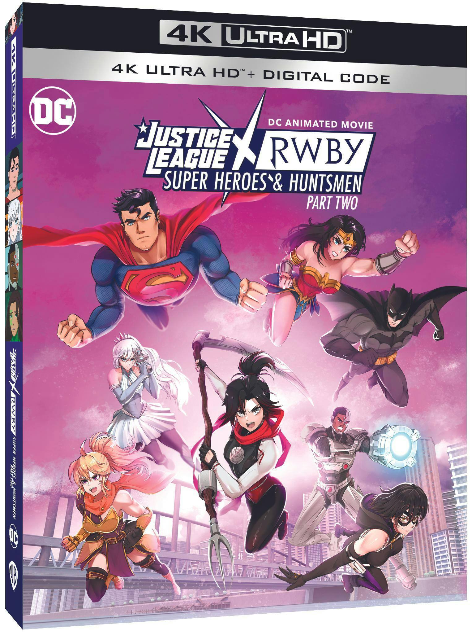Angle. Justice League X RWBY: Super Heroes & Huntsmen Part Two   - 4K Blu-Ray.