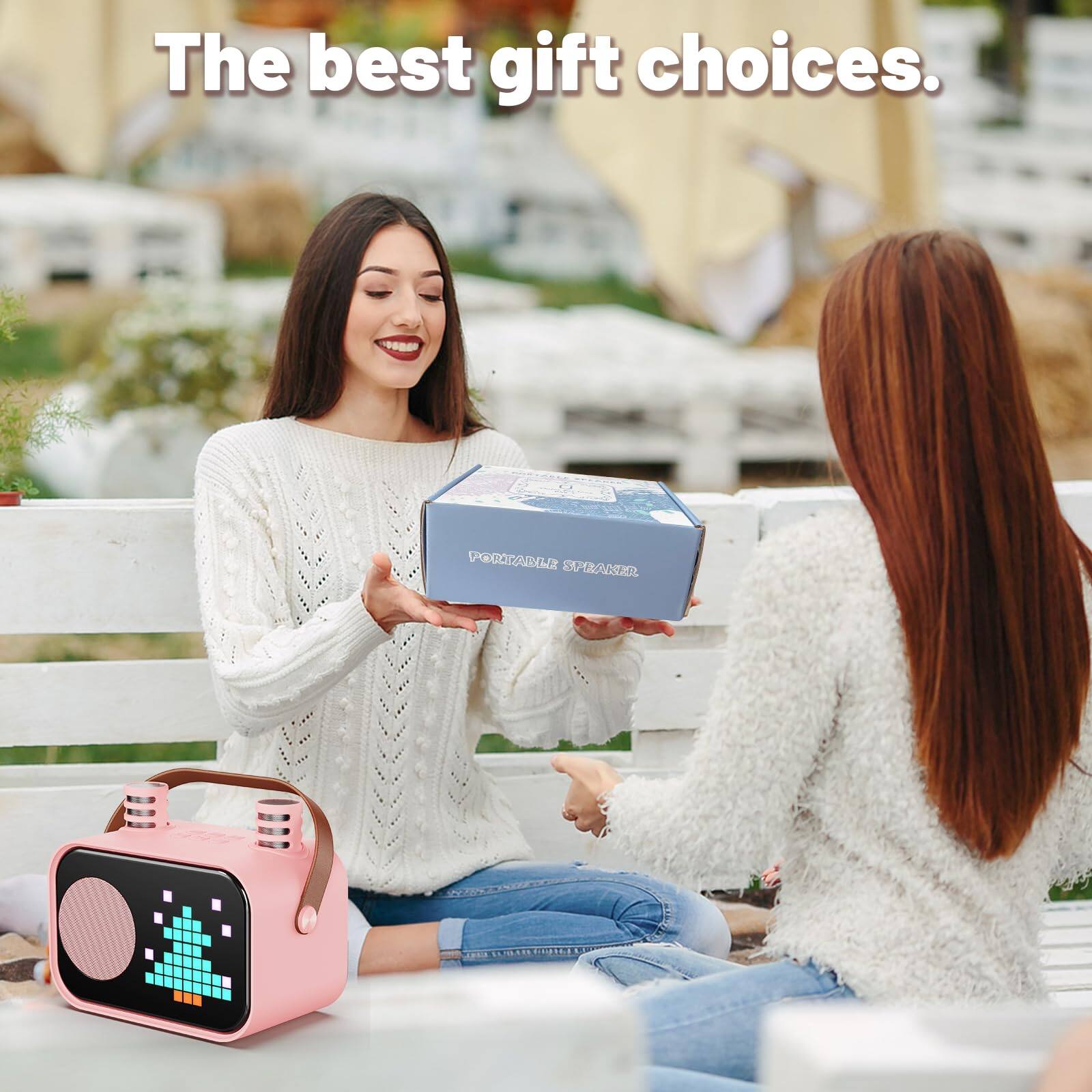 The best gift choices.

PORTABLE SPEAKER