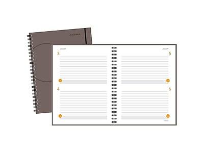 AT-A-GLANCE - Plan. Write. Remember. 8.38" x 11" Daily Planner, (80620430) - Gray