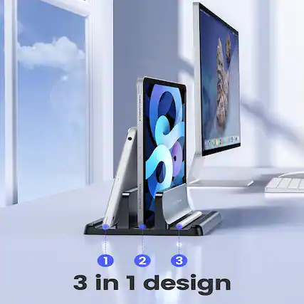 1. Vordeer
2. 3 in 1 design