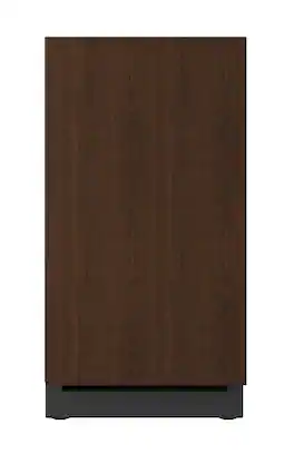 U-Line - 18"W. Built-In Compact Refrigerator - Panel Ready - Integrated Solid