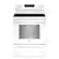 Front. Whirlpool - 5.3 Cu. Ft. Freestanding Electric Range with Air Cooking Technology, No Preheat Air Fry and Air Baking and Self Clean - White.