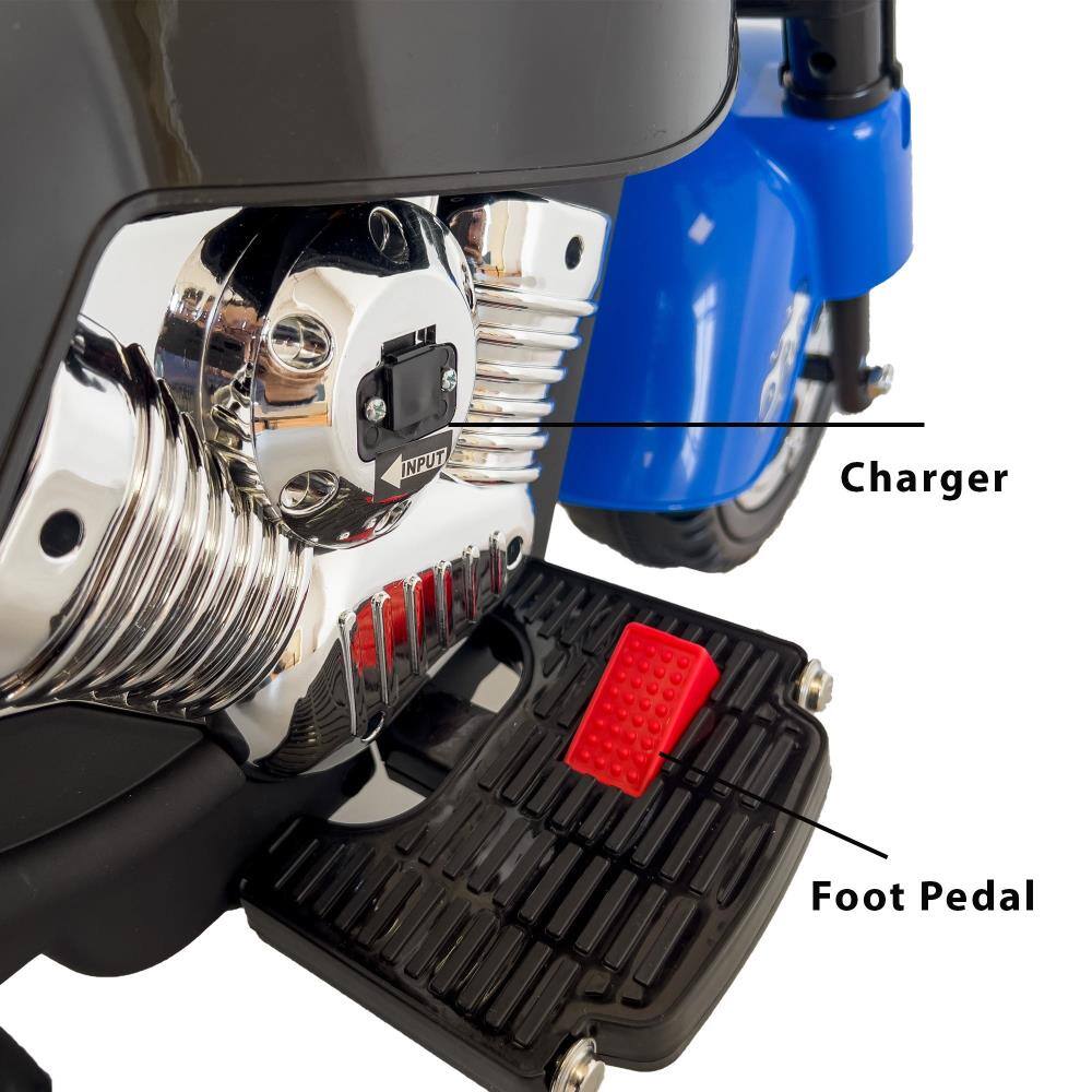 INPUT Charger  
Foot Pedal