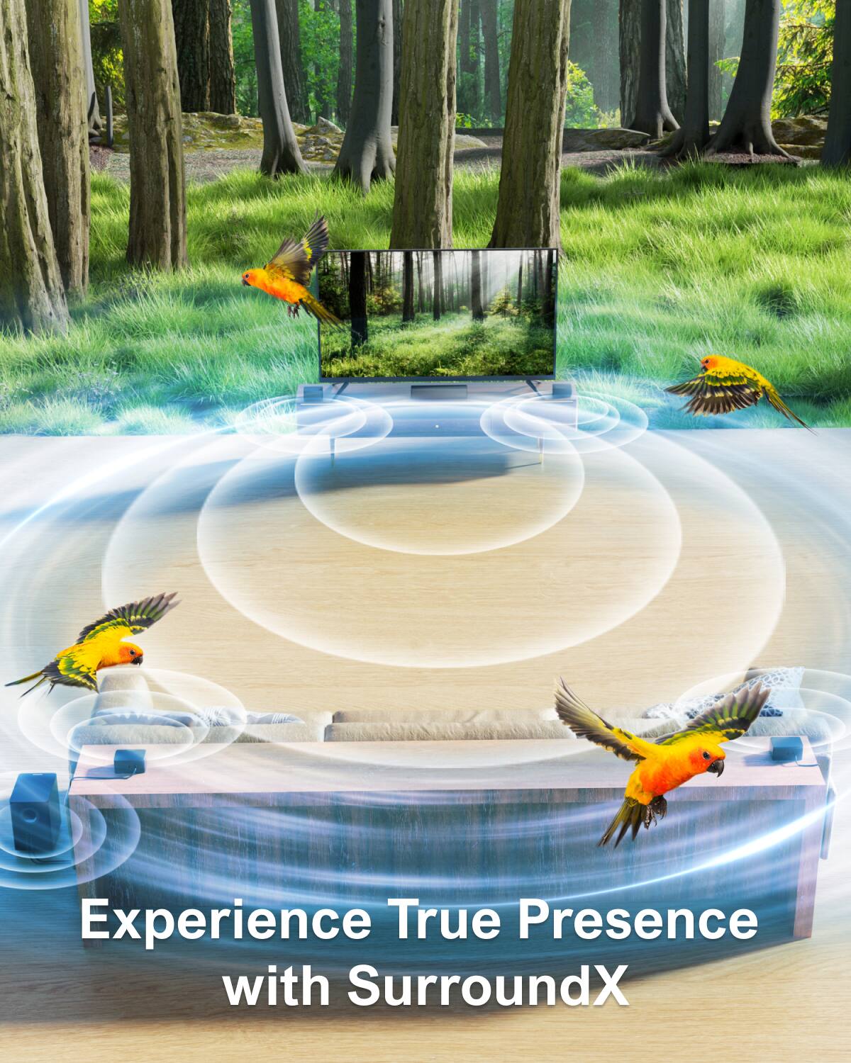 Experience True Presence with SurroundX