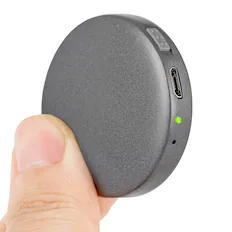 Front. Knight Security - 64GB (800 hour) Small Voice Recorder Device | Magnetic Mini Audio Recorder | Mini Sound Recorder - Knight KT1000 - Gray.