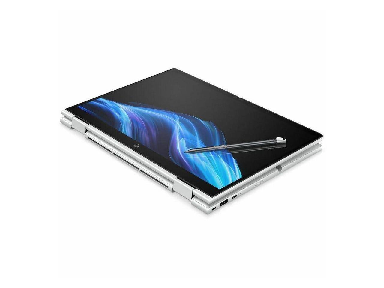 Alt View 10. HP - HP EliteBook 8 Flip G1i 13.3" Touchscreen Convertible 2 in 1 Notebook - WUXGA - 60 Hz - Intel Core Ultra 7 265U - vPro - Meteor Silver.