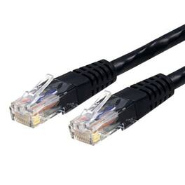 Startech - 10ft Black Cat6 UTP Patch Cable