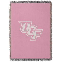 Chad & Jake - UCF Knights Woven Blanket - Pink