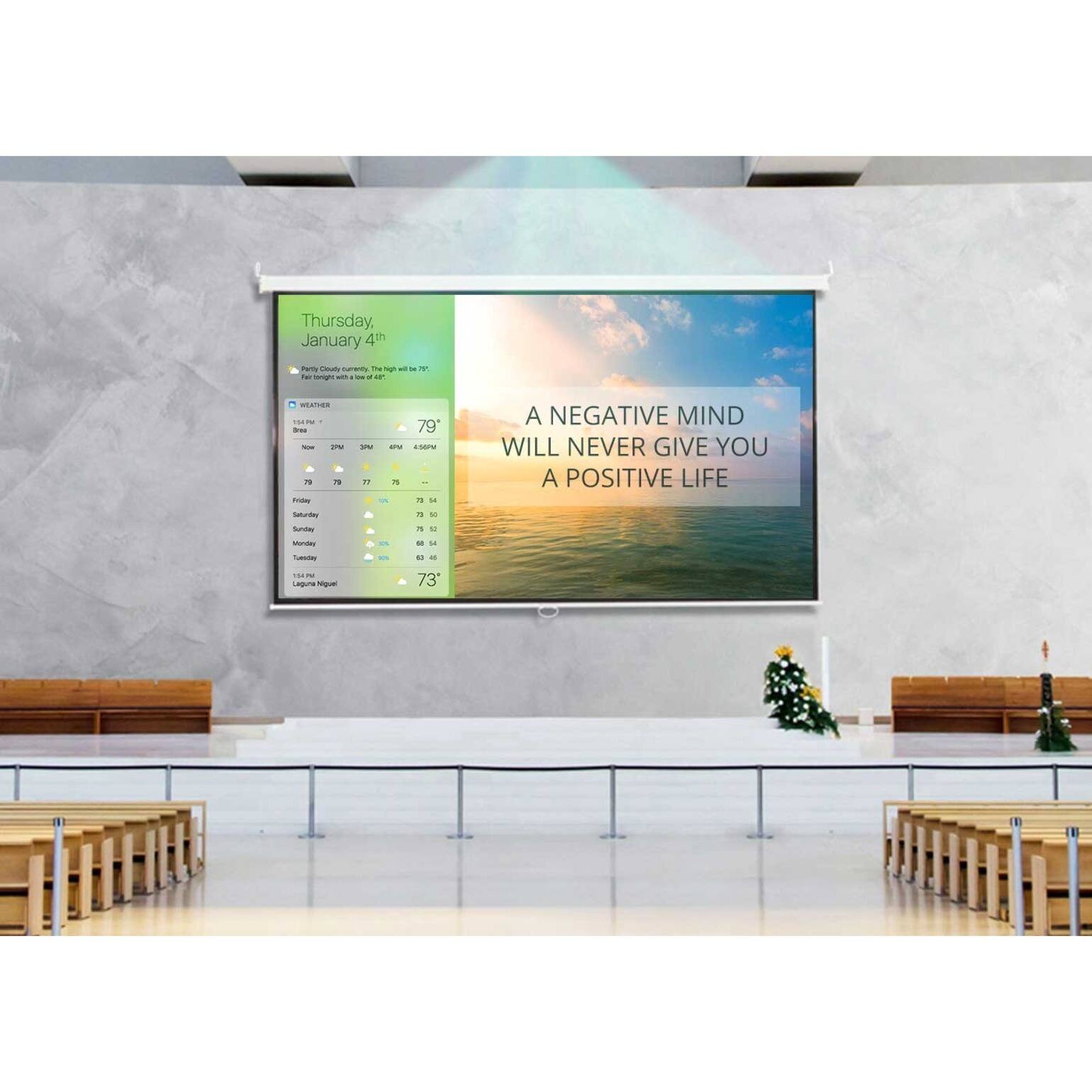 Alt View 23. ViewSonic - LS920WU 1920 x 1200 DLP Projector - White.