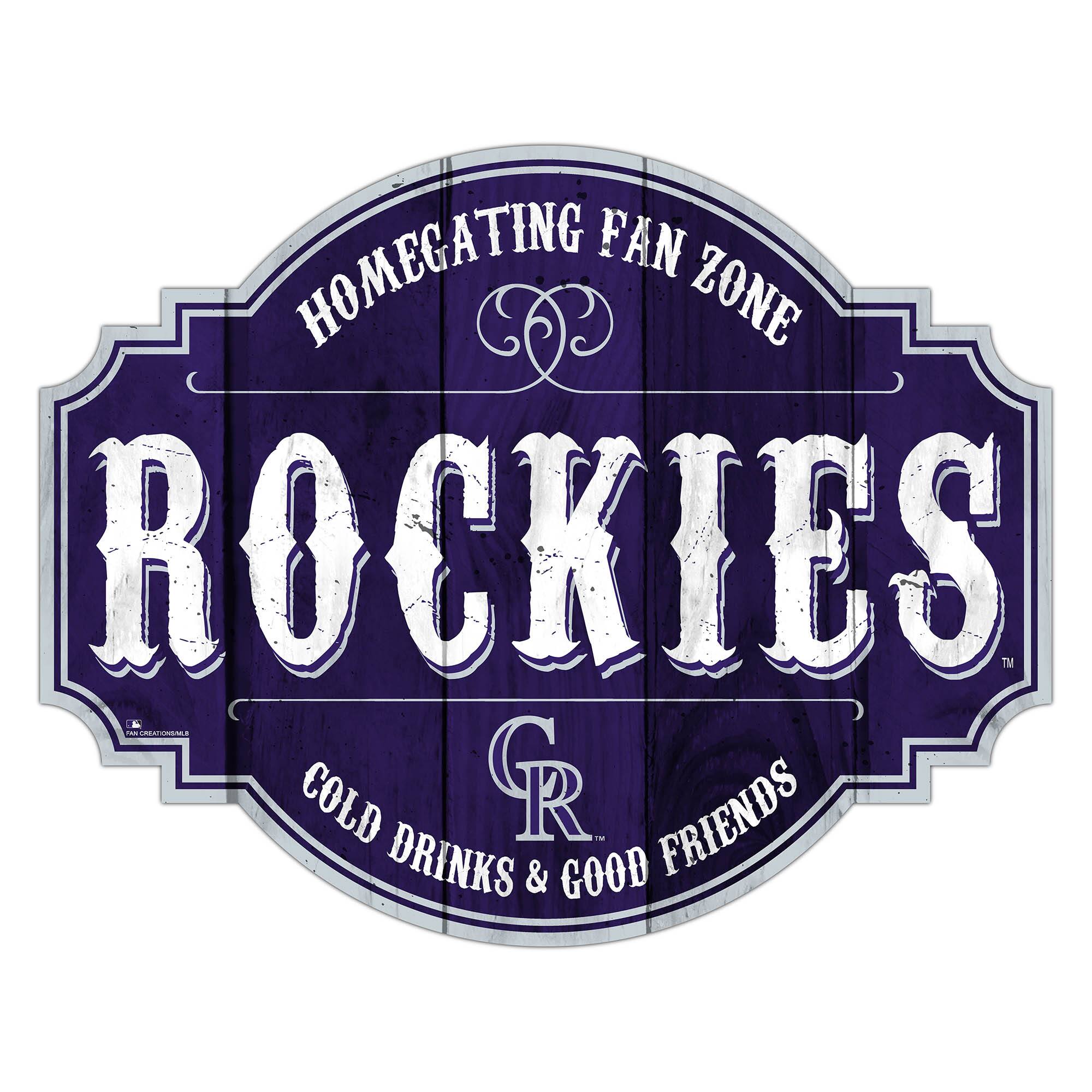 Colorado Rockies 24'' Homegating Tavern Sign