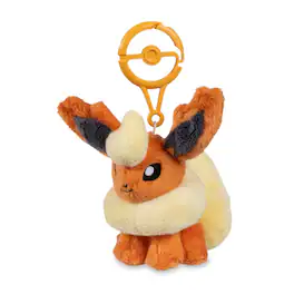 Pokémon - Pokemon Center Flareon Adventure Partners Plush Key Chain