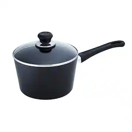 Scanpan - Classic 3 Quart Covered Saucepan - Black