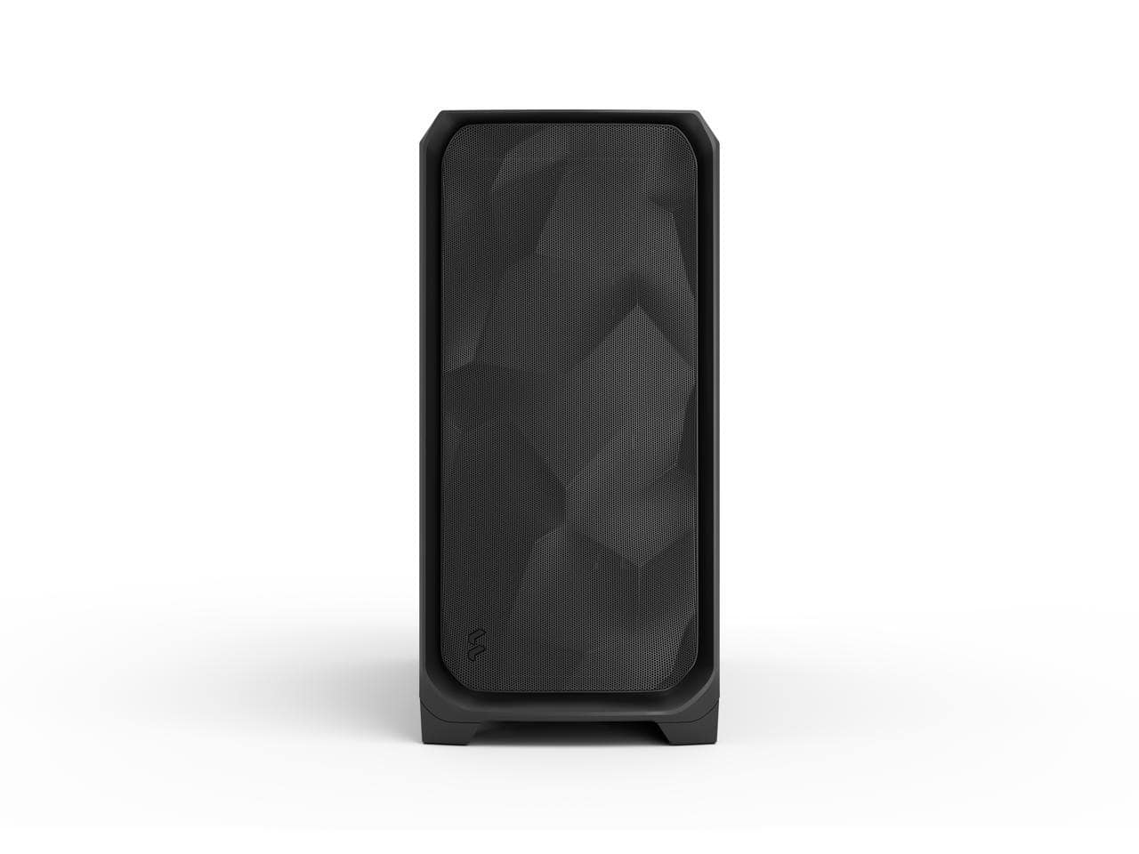 Fractal Design - Meshify 3 XL E-ATX Full Tower PC Case - Black Chassis with Solid Side Panel - Black