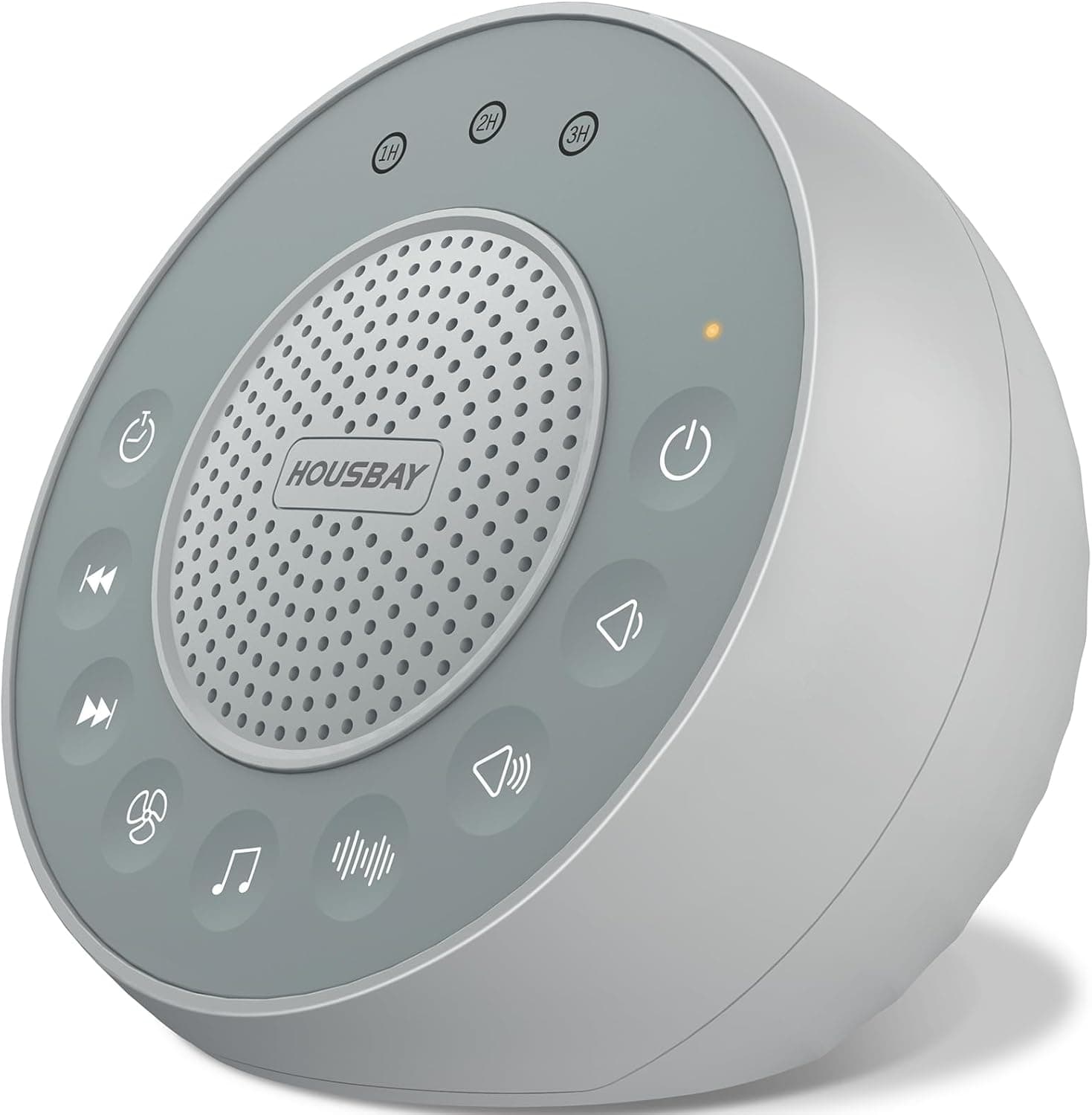 FINEAK - 31-Sound Noise Canceling White Noise Machine for Travel & Sleep - Gray price history on PriceWatchPro